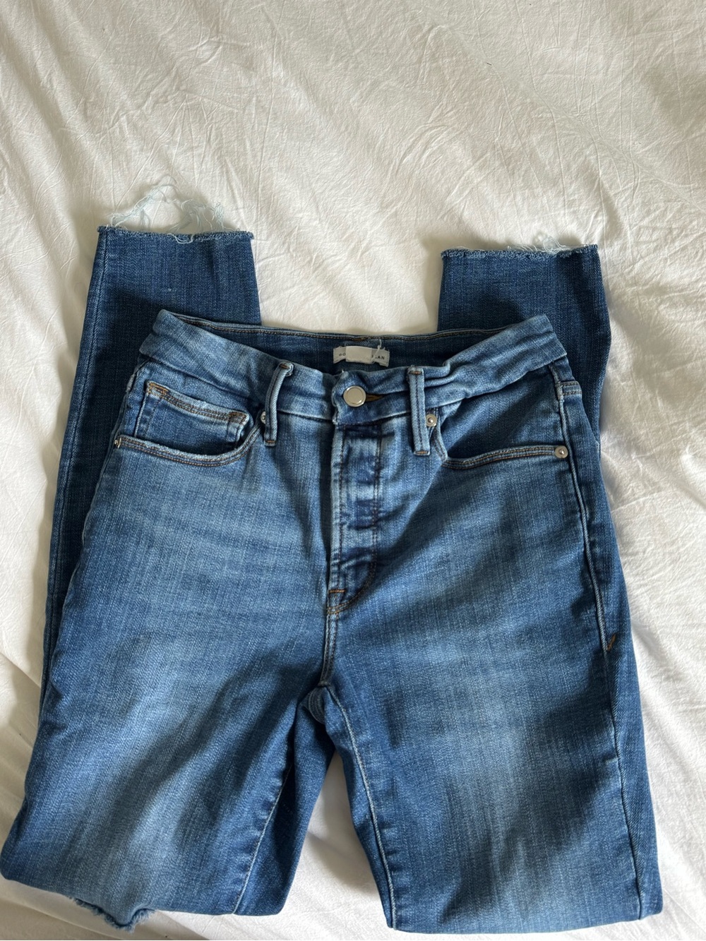 Good American Good Legs Distressed